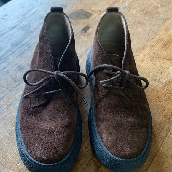 Tods Men's Brown Suede Desert Boots - Picture 1 of 16